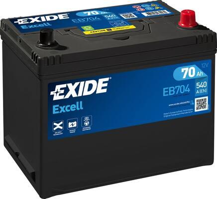 Exide EB704 - Batteria avviamento autozon.pro