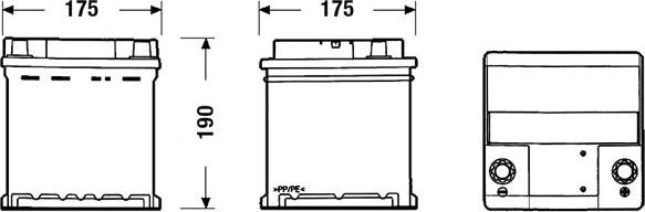 Exide EC400 - Batteria avviamento autozon.pro