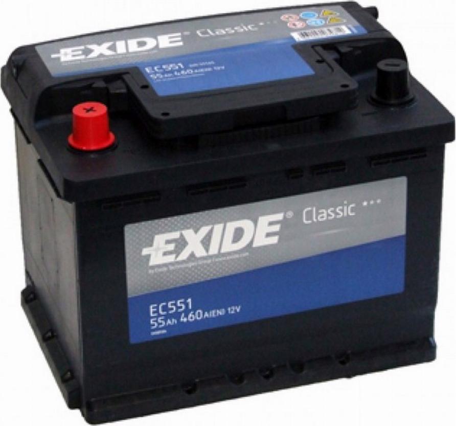 Exide EC551 - Batteria avviamento autozon.pro