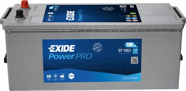 Exide EF1853 - Batteria avviamento autozon.pro