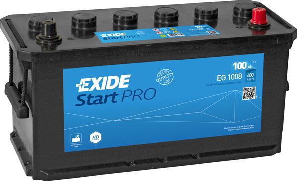 Exide EG1008 - Batteria avviamento autozon.pro