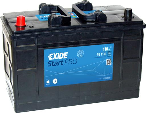 Exide EG1101 - Batteria avviamento autozon.pro