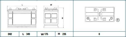 Exide EG1102 - Batteria avviamento autozon.pro