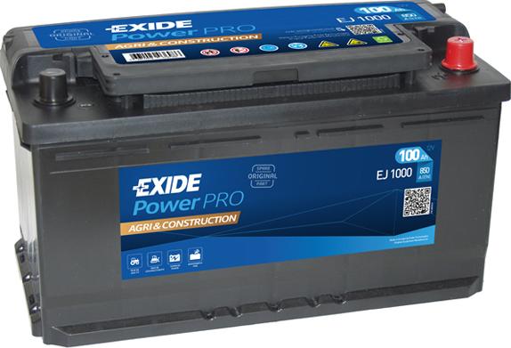 Exide EJ1000 - Batteria avviamento autozon.pro