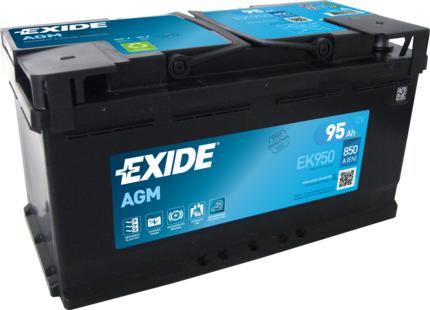 Exide EK950 - Batteria avviamento autozon.pro