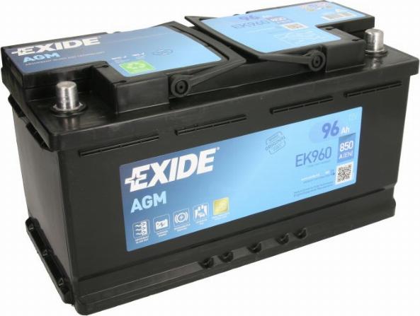 Exide EK960 - Batteria avviamento autozon.pro