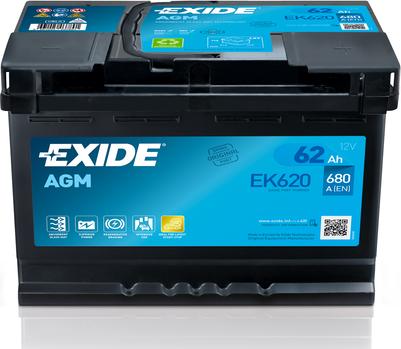 Exide EK620 - Batteria avviamento autozon.pro