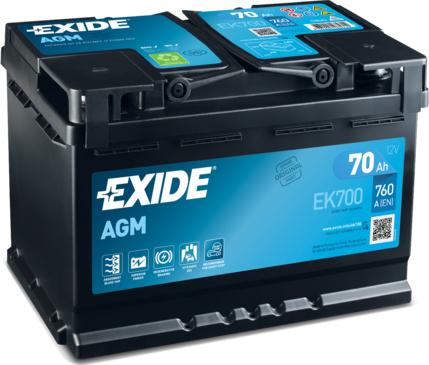 Exide EK700 - Batteria avviamento autozon.pro