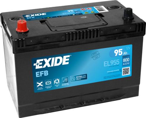 Exide EL955 - Batteria avviamento autozon.pro