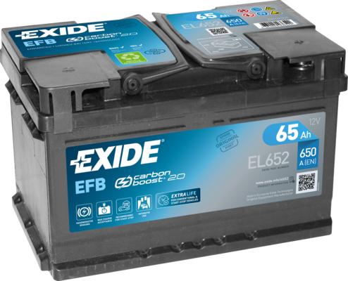 Exide EL652 - Batteria avviamento autozon.pro