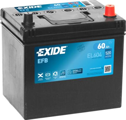 Exide EL604 - Batteria avviamento autozon.pro