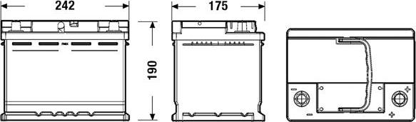 Exide EL600 - Batteria avviamento autozon.pro