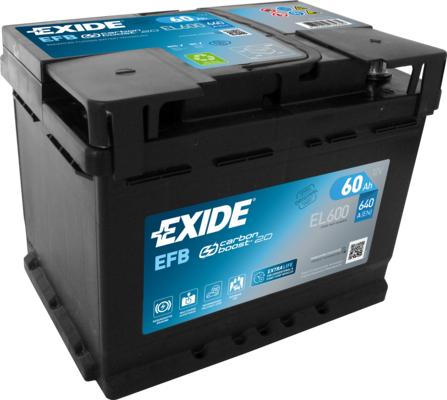 Exide EL600 - Batteria avviamento autozon.pro