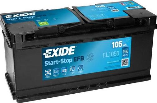 Exide EL1050 - Batteria avviamento autozon.pro