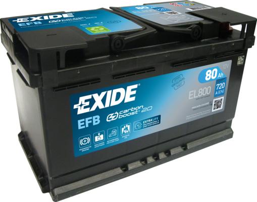 Exide EL800 - Batteria avviamento autozon.pro