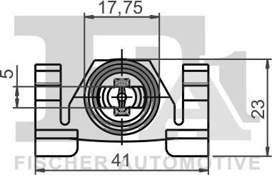 FA1 14-40075.5 - Clip, Fregio / Modanatura protettiva autozon.pro