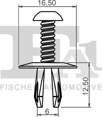 FA1 14-30008.25 - Clip, Fregio / Modanatura protettiva autozon.pro