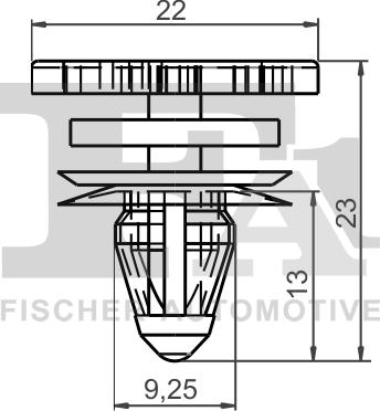 FA1 11-40031.10 - Clip, Fregio / Modanatura protettiva autozon.pro