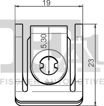 FA1 11-40117.25 - Clip, Fregio / Modanatura protettiva autozon.pro