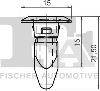 FA1 11-60006.25 - Clip, Fregio / Modanatura protettiva autozon.pro