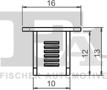 FA1 11-10017.10 - Clip, Fregio / Modanatura protettiva autozon.pro