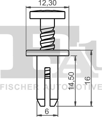 FA1 11-30011.10 - Clip, Fregio / Modanatura protettiva autozon.pro