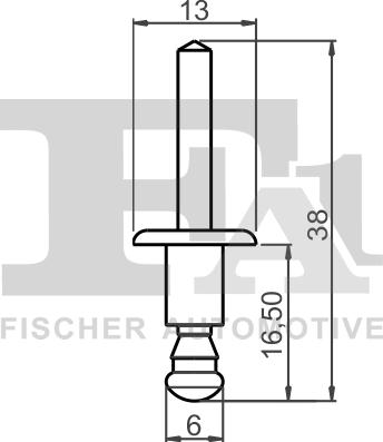 FA1 11-20031.25 - Clip, Fregio / Modanatura protettiva autozon.pro