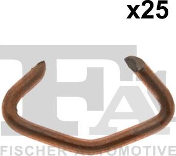 FA1 12-40003.25 - Clip, Fregio / Modanatura protettiva autozon.pro