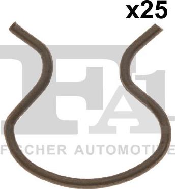 FA1 12-40025.25 - Clip, Fregio / Modanatura protettiva autozon.pro