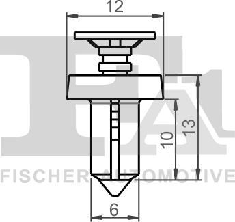 FA1 33-30002.5 - Clip, Fregio / Modanatura protettiva autozon.pro