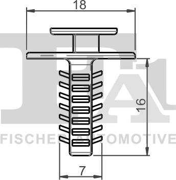 FA1 21-10029.10 - Clip, Fregio / Modanatura protettiva autozon.pro