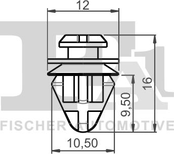 FA1 22-40020.10 - Clip, Fregio / Modanatura protettiva autozon.pro