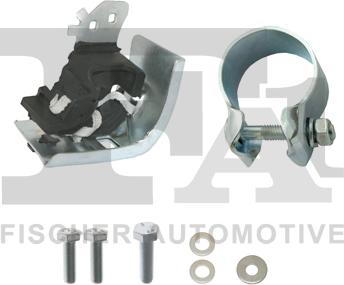 FA1 K220905 - Kit montaggio, Imp. gas scarico autozon.pro