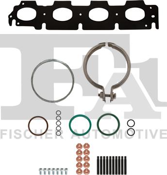 FA1 KT100820 - Kit montaggio, Compressore autozon.pro