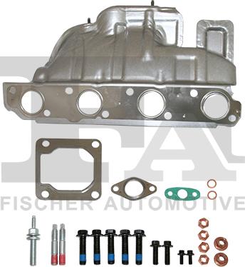 FA1 KT130100 - Kit montaggio, Compressore autozon.pro