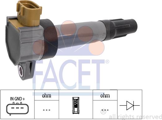 FACET 96.453 - Bobina d'accensione autozon.pro