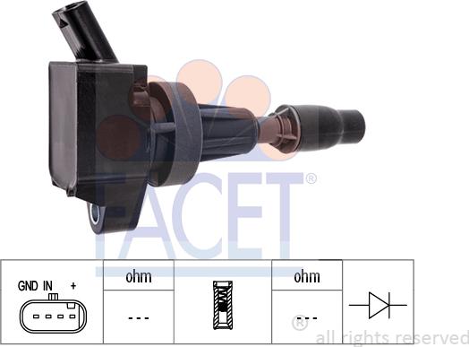 FACET 96.546 - Bobina d'accensione autozon.pro