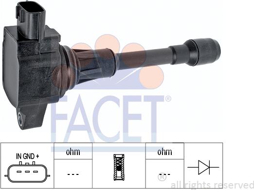 FACET 96.517 - Bobina d'accensione autozon.pro