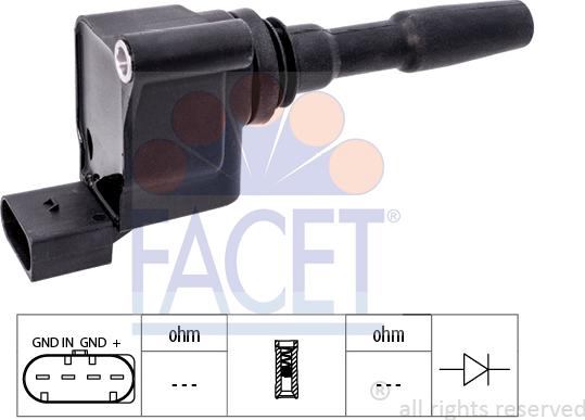 FACET 96.535 - Bobina d'accensione autozon.pro