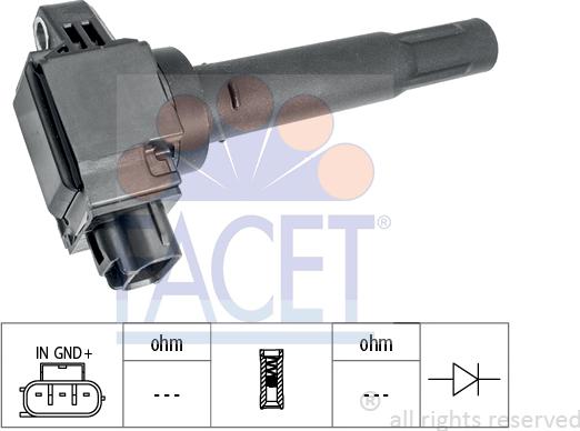 FACET 96.521 - Bobina d'accensione autozon.pro