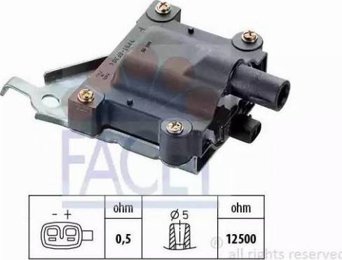 FACET 96.185 - Bobina d'accensione autozon.pro