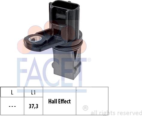 FACET 9.0498 - Sensore n° giri, Cambio automatico autozon.pro