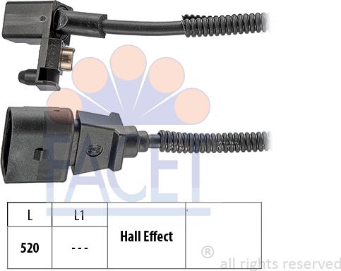 FACET 90.443 - Generatore di impulsi, Albero a gomiti autozon.pro