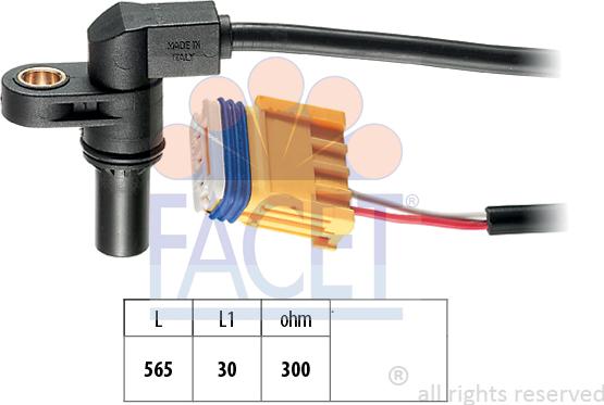 FACET 90.469 - Sensore n° giri, Cambio automatico autozon.pro