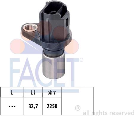 FACET 9.0486 - Sensore, Posizione albero a camme autozon.pro