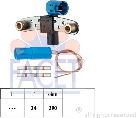 FACET 9.0545K - Generatore di impulsi, Albero a gomiti autozon.pro