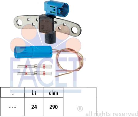 FACET 9.0543K - Generatore di impulsi, Albero a gomiti autozon.pro