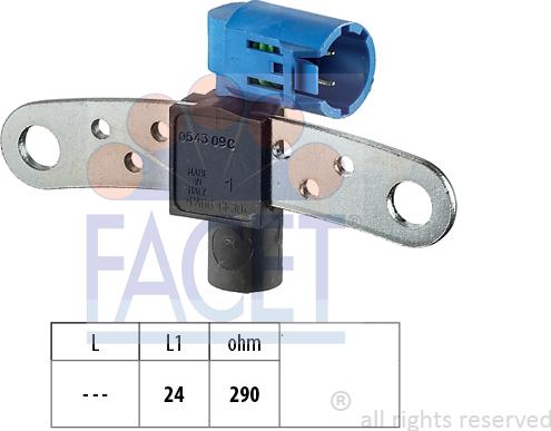 FACET 90.543 - Generatore di impulsi, Albero a gomiti autozon.pro