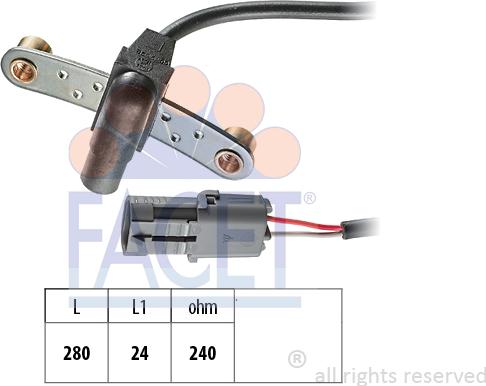 FACET 90.019 - Generatore di impulsi, Albero a gomiti autozon.pro