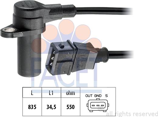 FACET 90.137 - Generatore di impulsi, Albero a gomiti autozon.pro